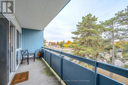511 - 105 Conroy Crescent, Guelph (Dovercliffe Park/Old University), ON - Outdoor With Balcony With Exterior