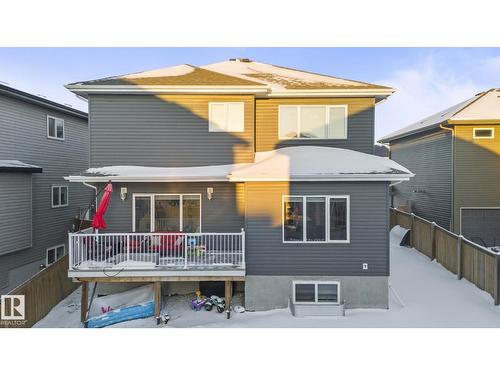 3901 44 Av, Beaumont, AB - Outdoor With Deck Patio Veranda