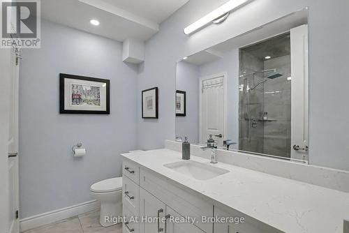 EnSuite Bath w/Heated Floors - 603 - 2121 Lakeshore Road, Burlington (Brant), ON - Indoor Photo Showing Bathroom