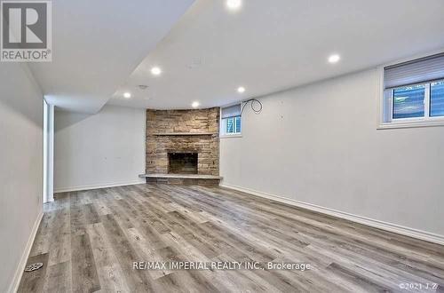 Lower - 711 Gilbert Street W, Whitby, ON - Indoor With Fireplace