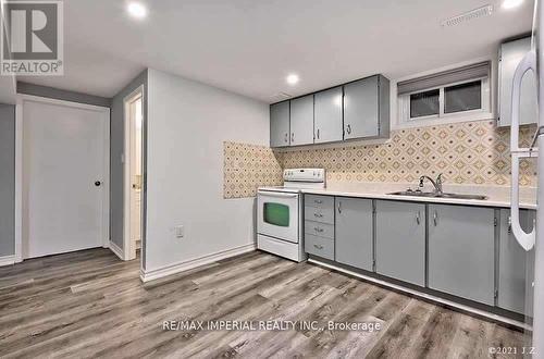 Lower - 711 Gilbert Street W, Whitby, ON - Indoor Photo Showing Kitchen With Double Sink