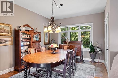 507 Ladale Lane, Wheatley, ON - Indoor Photo Showing Dining Room