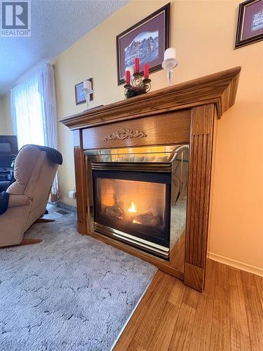10 Nippards Lane, Embree, NL - Indoor Photo Showing Living Room With Fireplace