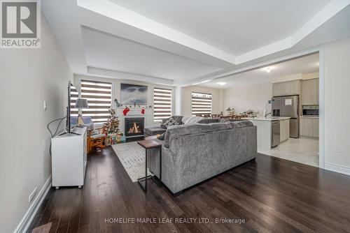 34 Orr Avenue, Erin, ON - Indoor Photo Showing Living Room With Fireplace