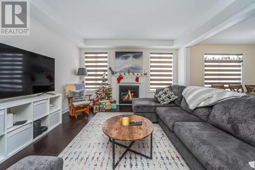 34 Orr Avenue, Erin, ON - Indoor Photo Showing Living Room With Fireplace