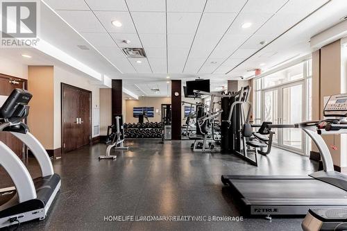 205 - 57 Upper Duke Crescent, Markham, ON - Indoor Photo Showing Gym Room