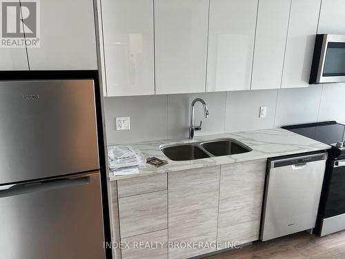 1205 - 60 Frederick Street E, Kitchener, ON - Indoor Photo Showing Kitchen With Double Sink