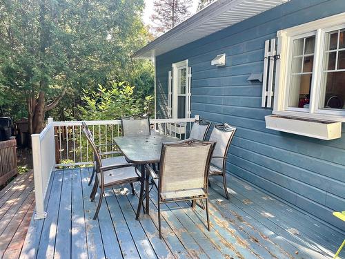 Patio - 61 Av. Chartier, Saint-Sauveur, QC - Outdoor With Deck Patio Veranda With Exterior