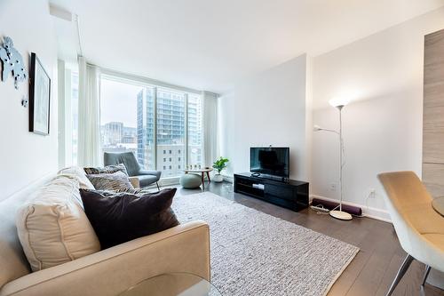 Living room - 603-1310 Boul. René-Lévesque O., Montréal (Ville-Marie), QC - Indoor Photo Showing Living Room