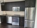 805 - 30 Roehampton Avenue, Toronto, ON  - Indoor Photo Showing Kitchen With Upgraded Kitchen 