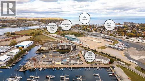 1520 Venetian Boulevard Unit# M108, Point Edward, ON - Outdoor With Body Of Water With View