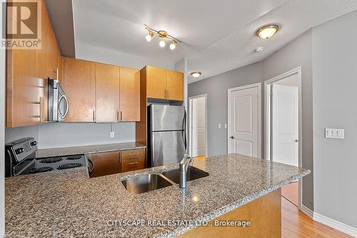 2206 - 133 Wynford Drive, Toronto, ON - Indoor Photo Showing Kitchen With Double Sink With Upgraded Kitchen