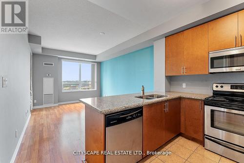 2206 - 133 Wynford Drive, Toronto, ON - Indoor Photo Showing Kitchen With Double Sink