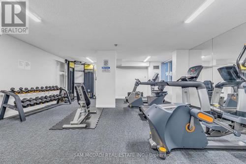 605 - 3590 Kaneff Crescent, Mississauga, ON - Indoor Photo Showing Gym Room