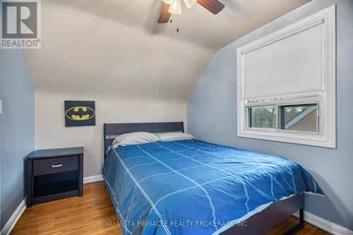 Upstairs bedroom, large walk in closet, hardwood - 81 Dunkirk Drive N, St. Thomas, ON - Indoor Photo Showing Bedroom