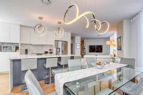 Dining room - 401-2335 Rue Des Équinoxes, Montréal (Saint-Laurent), QC - Indoor Photo Showing Dining Room