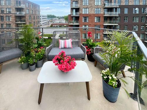 Balcony - 401-2335 Rue Des Équinoxes, Montréal (Saint-Laurent), QC - Outdoor
