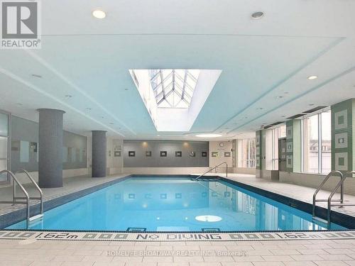 Indoor Swimming Pool - 521 - 15 Northtown Way, Toronto, ON - Indoor Photo Showing Other Room With In Ground Pool