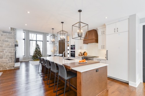 Cuisine - 650 Rue De Belle-Plagne, Saint-Sauveur, QC - Indoor Photo Showing Kitchen With Upgraded Kitchen