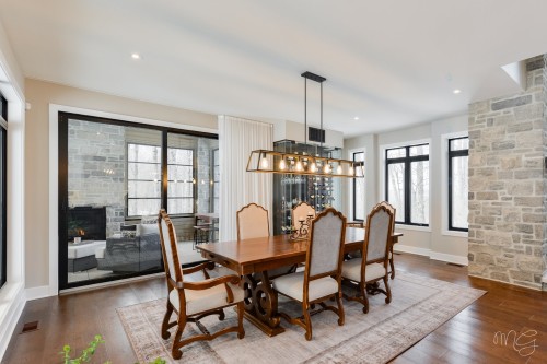 Salle à manger - 650 Rue De Belle-Plagne, Saint-Sauveur, QC - Indoor Photo Showing Dining Room