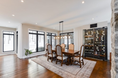 Salle à manger - 650 Rue De Belle-Plagne, Saint-Sauveur, QC - Indoor Photo Showing Dining Room
