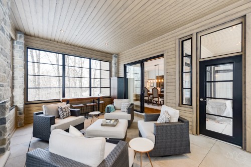 Véranda - 650 Rue De Belle-Plagne, Saint-Sauveur, QC -  With Deck Patio Veranda With Exterior