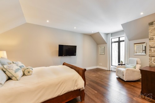 Chambre à coucher principale - 650 Rue De Belle-Plagne, Saint-Sauveur, QC - Indoor Photo Showing Bedroom