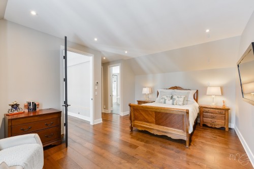 Chambre à coucher principale - 650 Rue De Belle-Plagne, Saint-Sauveur, QC - Indoor Photo Showing Bedroom