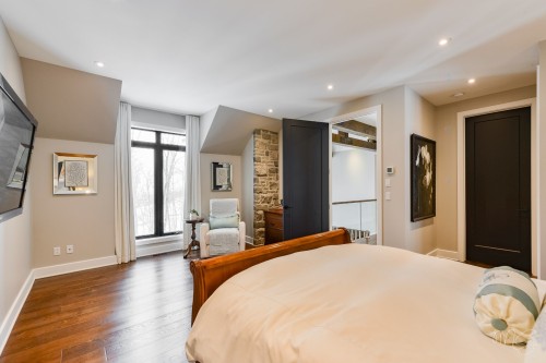 Chambre à coucher principale - 650 Rue De Belle-Plagne, Saint-Sauveur, QC - Indoor Photo Showing Bedroom