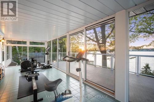 10 White Oaks Road, Barrie, ON -  With Body Of Water With Deck Patio Veranda With Exterior