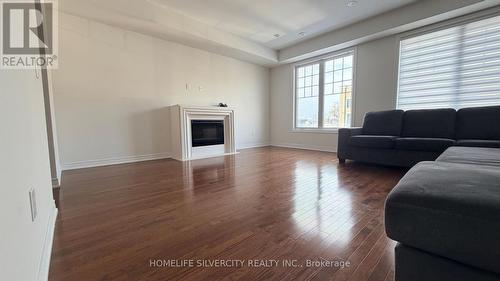 115 Inspire Boulevard, Brampton, ON - Indoor Photo Showing Living Room With Fireplace