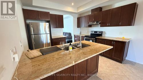 115 Inspire Boulevard, Brampton, ON - Indoor Photo Showing Kitchen With Double Sink
