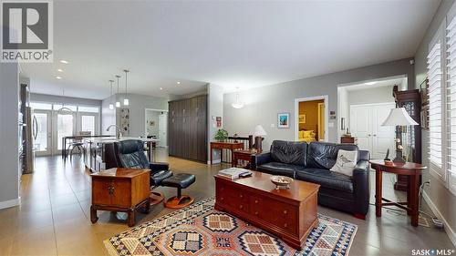 1646 Badham Boulevard, Regina, SK - Indoor Photo Showing Living Room With Fireplace