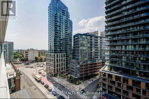 1102 - 19 Bathurst Street, Toronto, ON - Outdoor With Balcony With Facade