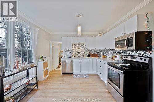 19120 Hill Road, Morpeth, ON - Indoor Photo Showing Kitchen With Upgraded Kitchen