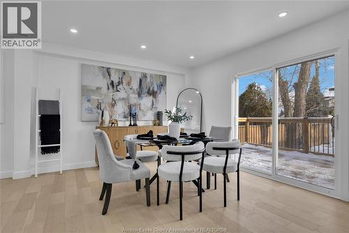 2250 Moy, Windsor, ON - Indoor Photo Showing Dining Room