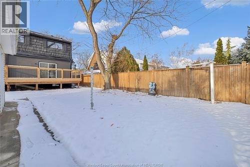 2250 Moy, Windsor, ON - Outdoor With Deck Patio Veranda