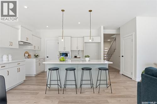 338 Katz Avenue, Saskatoon, SK - Indoor Photo Showing Kitchen With Upgraded Kitchen