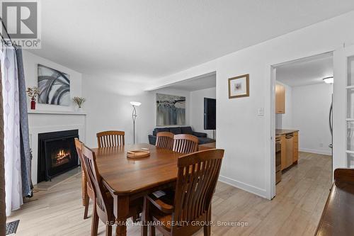 463 Canotia Place, Ottawa, ON - Indoor Photo Showing Dining Room With Fireplace