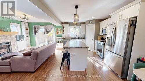 120 Edison Street, St. Marys, ON - Indoor With Fireplace