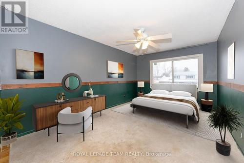 Virtually Staged - 7 Coolbrook Cr Crescent, Ottawa, ON - Indoor Photo Showing Bedroom