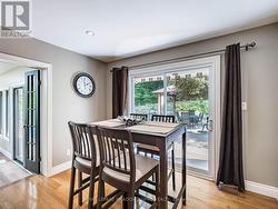 Walkout to backyard oasis - 