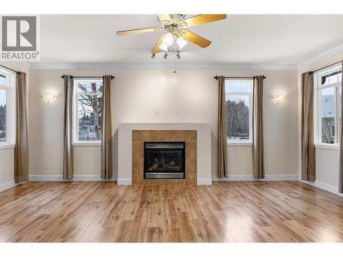 158 1702 Dyke Road, Quesnel, BC - Indoor Photo Showing Living Room With Fireplace