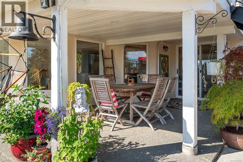 Outdoor living for suite guests. - 10091 View St, Chemainus, BC - Outdoor With Deck Patio Veranda