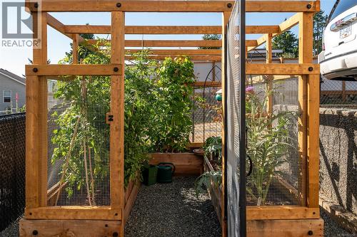 Protect those veggies from furry friends. - 10091 View St, Chemainus, BC -  With Exterior