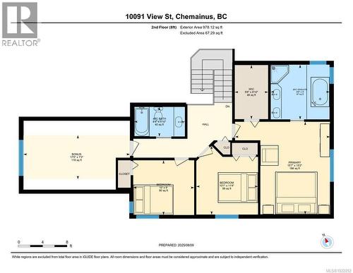 Upper floor plan - 10091 View St, Chemainus, BC - Other