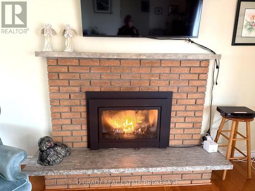 4472 Lords Mills Road, Augusta, ON - Indoor Photo Showing Living Room With Fireplace