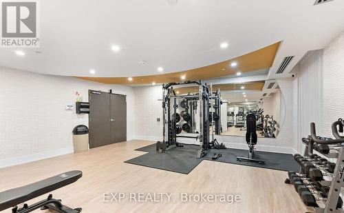 606 - 460 Dundas Street E, Hamilton, ON - Indoor Photo Showing Gym Room