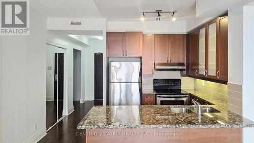 311D - 57 Upper Duke Crescent, Markham, ON - Indoor Photo Showing Kitchen With Double Sink