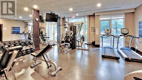 311D - 57 Upper Duke Crescent, Markham, ON - Indoor Photo Showing Gym Room